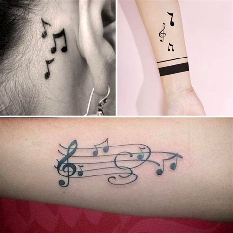 tatuajes de notas musicales y su significado|75 Tatuajes de notas musicales (Con el significado)